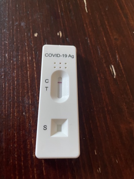 negative COVID test