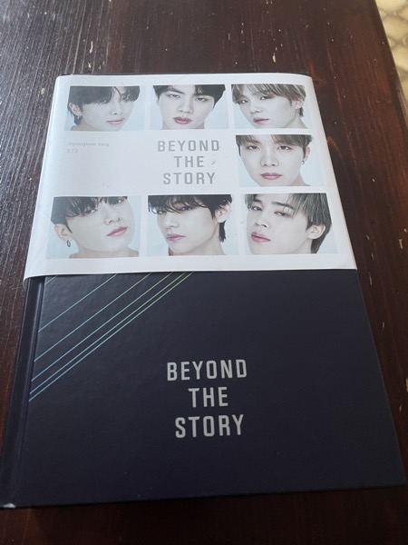 a book with the title "beyond the story"